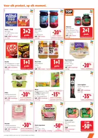 Colruyt folder Pagina 11: Becel Effi alle confituur €7,18, Maya gevogeltworst €6,86