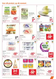 Colruyt folder Pagina 15: Rochefort echte roomboter €3,95, Heks'nkaas kruidenkaas Original €3,59