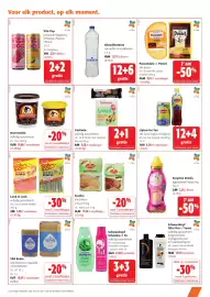 Colruyt folder Pagina 23: Soubry alle bloem €17,26, Surprise Drinks appeldrank Peppa Pig €2,24