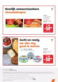 Colruyt folder Pagina 26: Chocoladerepen €11,84, Philadelphia cottage cheese €4,58