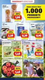 Hofer Flugblatt woche 35 Seite 13: Aqua+ Sportgetränk €0,55, Milsani H-Schokomilch €0,39