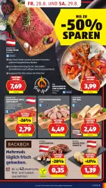 Hofer Flugblatt woche 35 Seite 15: Sonnhof BBQ Faschiertes Grill-Sortiment €2,79, Hühnerunterkeulen natur €4,49