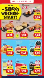 Hofer Flugblatt woche 35 Seite 24: Meine Käsetheke Frischkäse-Zubereitung €1,49, Französische Käsespezialität Bourgeron €2,49