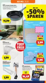 Hofer Flugblatt woche 35 Seite 29: Home Creation Tischdecke/Platzset €3,99, Home Creation Hängende Küchen-Aufbewahrung €1,99