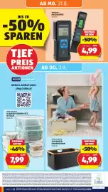 Hofer Flugblatt woche 35 Seite 45: Home Creation Klarsichtboxen-Set €7,99, Workzone Messgeräte €4,99