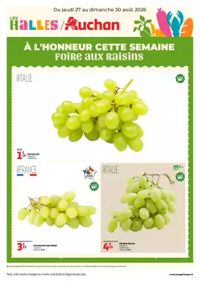 Auchan | À l'honneur cette semaine (valable jusqu'au 30-08)