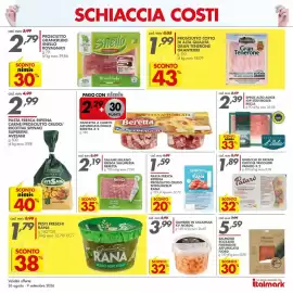 Volantino Italmark Pagina 13: Pasta fresca ripiena prosciutto crudo sfogliavelo Rana €1,59