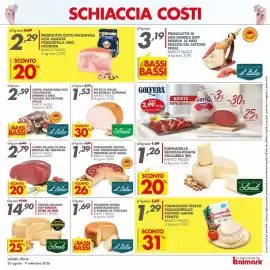 Volantino Italmark Pagina 16: Formaggio Stelvio DOP Semistagionato Trentino Alto Adige Banco Taglio €1,39