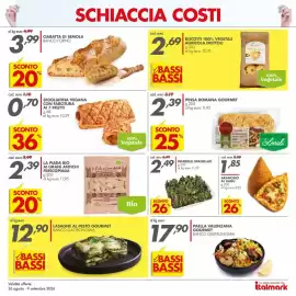 Volantino Italmark Pagina 17: Friarielli spadellati €2,49, La Piada Bio ai Grani Antichi €2,39