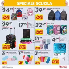 Volantino Italmark Pagina 20: Diari classic smemoranda €17,90, Astuccio bustina/tombolino pastel monocromo €6,49