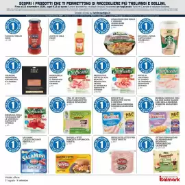 Volantino Italmark Pagina 25: Fesa di Tacchino Snello Rovagnati €1,00, Teneroni Dischetti Prosciutto Cotto e Crostini €1,00