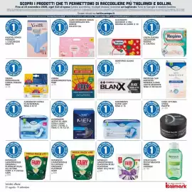 Volantino Italmark Pagina 29: Fazzoletti decorati Regina Cuori €1,00, Dentifrici BlanX Black €1,00