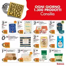 Volantino Italmark Pagina 30: Pancetta affumicata a cubetti Consilia €2,39, Hummus di ceci Consilia €2,19