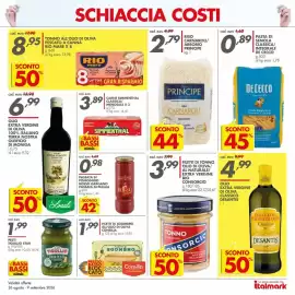 Volantino Italmark Pagina 4: Filetti di sgombro Consilia €1,99, Carne Simmenthal classica €3,89