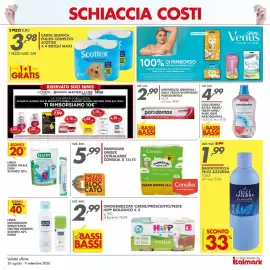Volantino Italmark Pagina 8: Carta igienica Pulito Completo Scottex €3,98