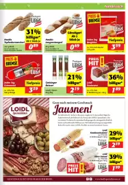 Nah&Frisch Flugblatt woche 36 Seite 3: Greisinger Beisser €2,19, Feine Extrawurst €3,59