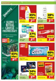 Nah&Frisch Flugblatt woche 36 Seite 4: Dove Duschgel €2,29, Cosy Toilettenpapier €4,19