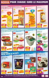 Catalogue Norma semaine 36 page 10: SAFI Sardines €1,19, 6 mini gâches pur beurre €2,35