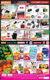 Catalogue Norma semaine 36 page 12: CATSAN Litière blanche non agglomérante €12,99
