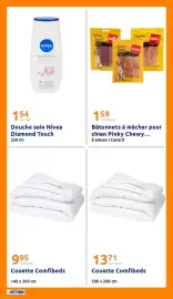 Catalogue Action semaine 35 page 23: NIVEA Douche soin Diamond Touch €1,54, Comfibeds Couette €13,71