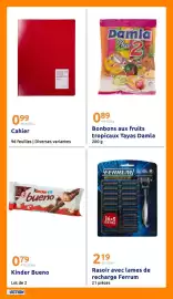 Catalogue Action semaine 35 page 25: Damla Bonbons aux fruits tropicaux €0,89, Kinder Bueno €0,79