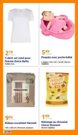 Catalogue Action semaine 35 page 31: Choco Moment Mélange au chocolat €1,99, Rideau occultant Hannah €9,95