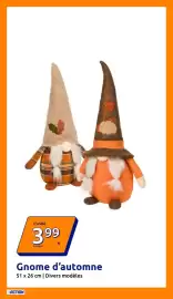 Catalogue Action semaine 35 page 7: Gnome d'automne €3,99