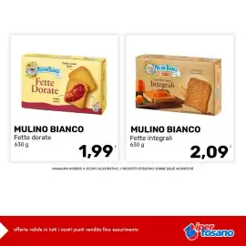 Volantino Iper Tosano settimana 35 Pagina 2: Mulino Bianco Fette dorate €1,99, Mulino Bianco Fette integrali €2,09