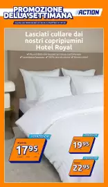 Volantino Action settimana 35 Pagina 1: Parures de lit Hotel Royal €12,95