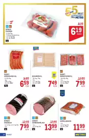 Metro Flugblatt Seite 14: Berger Knacker €6,19, Sorger Schwarzwälder €13,99