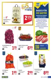 Metro Flugblatt Seite 17: Ofenkartoffeln €2,19, Studentenfutter €8,99