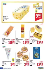 Metro Flugblatt Seite 22: Emmentaler €9,09, Rupp Gastro Scheiben €11,99