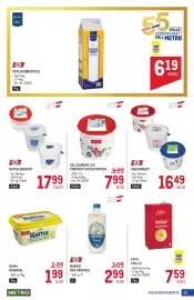 Metro Flugblatt Seite 23: Schlagobers ESL €6,19, Salzburgmilch Premium Speisetopfen €7,99
