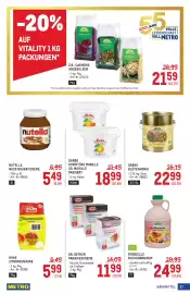 Metro Flugblatt Seite 27: Darbo Konfitüre Marille od. Marille Passiert €18,99, Dr. Oetker Paradiescreme €11,99