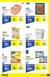 Metro Flugblatt Seite 3: TONI KAISER APFELRINGE IM BACKTEIG €9,59, Mozzarella Würfel od. Julienne €15,53