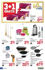 Metro Flugblatt Seite 44: Riess Schwarzemaille Serie €20,79, Microplane Zestenreibe 32 cm €16,79