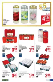 Metro Flugblatt Seite 47: Nachfüllkerzen €1,29, Bistrolichter €2,95