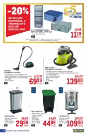 Metro Flugblatt Seite 54: Masterprofi Staubsauger Profi 1001 €139,00, Samsung Staubsauger VC3100M €69,99