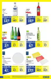 Metro Flugblatt Seite 6: Absolut Vodka €13,79, Schneidbretter HACCP GN1/1 €27,59