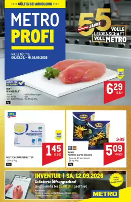 Metro Flugblatt (gültig bis 16-09)