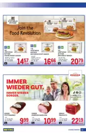Metro Flugblatt Seite 13: Sorger Pfefferkarree €9,99, Sorger Prosciutto €22,19
