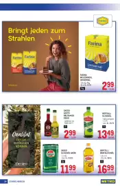 Metro Flugblatt Seite 24: Sasso Olivenöl Grün €11,99, Bertolli Bratolivenöl €16,99