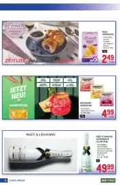 Metro Flugblatt Seite 26: Bauli Croissants €2,49, Moët & Chandon Champagne Ice Imperial €49,99