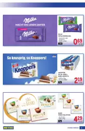 Metro Flugblatt Seite 5: Milka Tafelschokolade €0,69, Merci Finest Selection €4,29