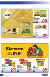 Metro Flugblatt Seite 8: M&M'S OD. MALTESE SCHOKODRAGEES €2,05, M&M'S OD. MALTESERS SCHOKODRAGEES €3,99