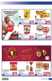 Metro Flugblatt Seite 9: Casali Rum-Kokos Dragees Classic Od. Black&White €4,29, Victor Schmidt Mozartkugel €12,89