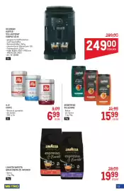 Metro Flugblatt Seite 11: Segafredo Selezione €15,99, LAVAZZA BARISTA GRAN CREMA OD. INTENSO €19,99