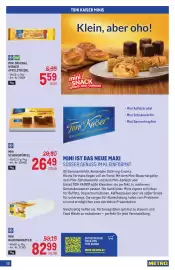 Metro Flugblatt Seite 20: MINI ORIGINAL WIENER APFELSTRUDEL €5,59