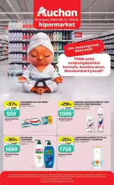 Auchan akciós újság Oldal 1: Rexona Advanced Protection Női vagy Férfi Dezodor €1.549,00, PALMOLIVE Tusfürdő €1.699,00