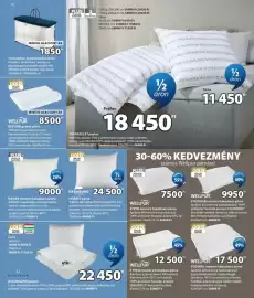 JYSK akciós újság Oldal 10: Hamar memory habszivacs párna €9.000,00, Kronborg hornet párna €24.500,00